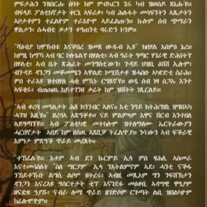 Alternative view of ዘርፈደ ምሕረት